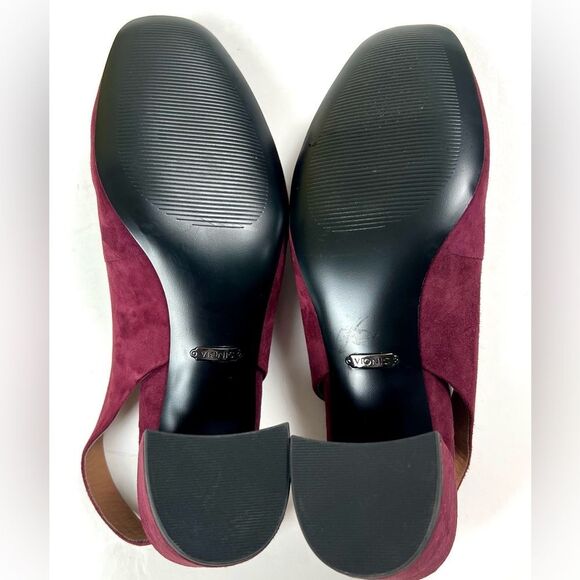 Vionic Nareen Suede Slingback Heels - Picture 9 of 11